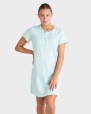 CAMISOLA MUJER DORADA MANGA CORTA
