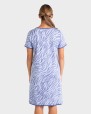 CAMISOLA MUJER MANGA CORTA AZUL
