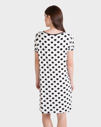 CAMISOLA MUJER TOPOS MANGA CORTA