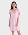 CAMISOLA MUER ROSA Y BLANCA