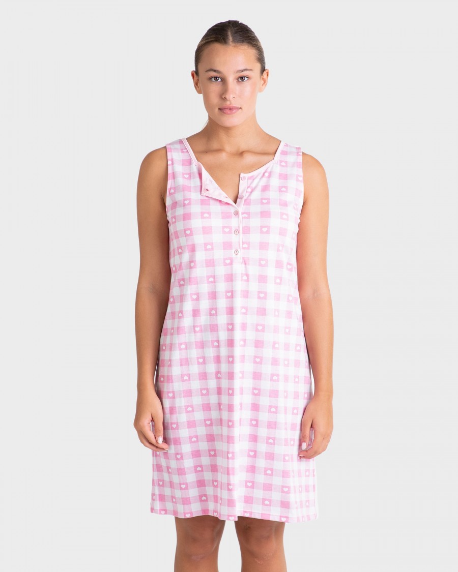 CAMISÓ DONA ROSA I BLANCA