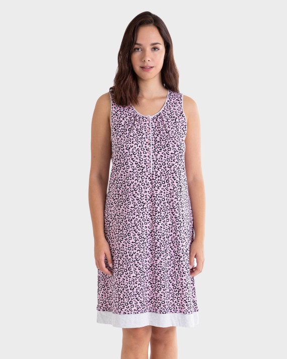 CAMISÓ DONA PATRÓ CURVY ANIMAL PRINT
