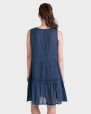 VESTIDO MUJER  ABIERTA PETRÓLEO