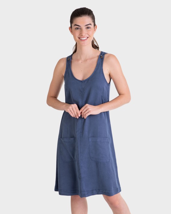VESTIT DONA BUTXAQUES BLAVA