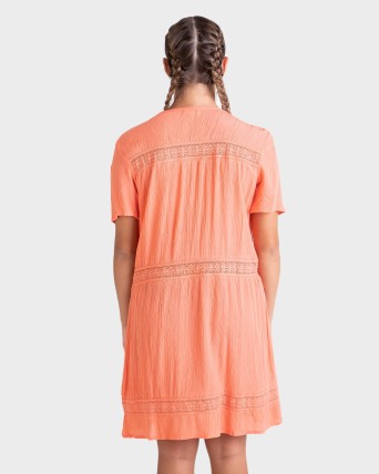 VESTIT DONA TRANSPARÈNCIES CORAL
