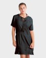 VESTIT DONA TRANSPARÈNCIES NEGRE