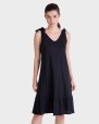 VESTIT DONA VOLANT NEGRE