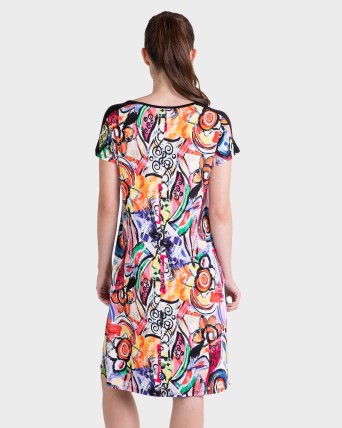 VESTIDO MUJER COLORIDA