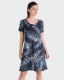 VESTIDO MUJER CUELLO REDONDO