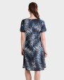 VESTIDO MUJER CUELLO REDONDO