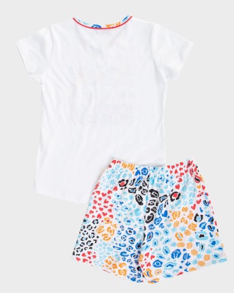 PIJAMA NIÑA ANIMAL PRINT