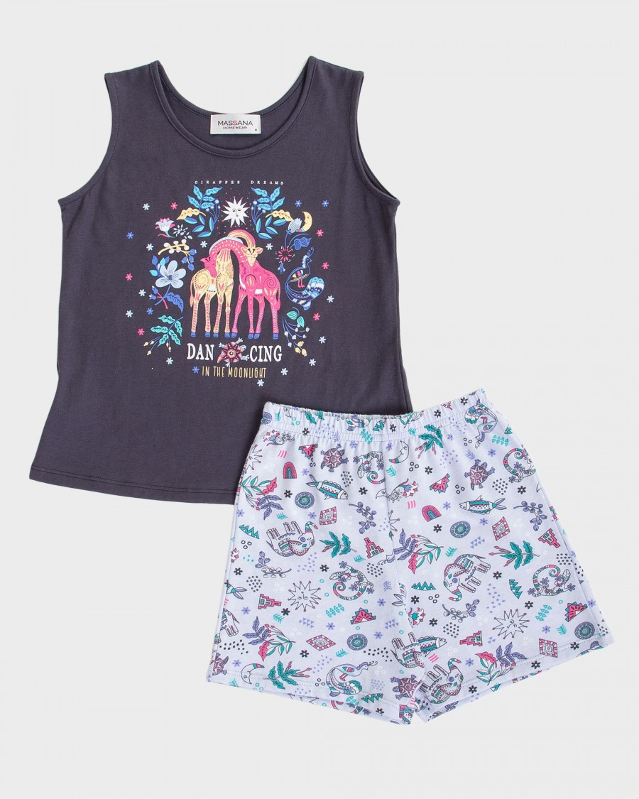 PIJAMA NIÑA MARINO