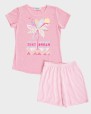 PIJAMA NIÑA ROSA