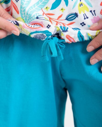 PIJAMA MUJER 100% ALGODÓN