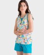 PIJAMA MUJER 100% ALGODÓN
