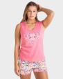PIJAMA MUJER ALGODÓN 100%