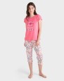 PIJAMA MUJER PIRATA ALGODÓN