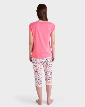 PIJAMA MUJER PIRATA ALGODÓN