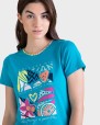 PIJAMA MUJER AZUL ALGODÓN