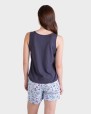 PIJAMA MUJER MARINO