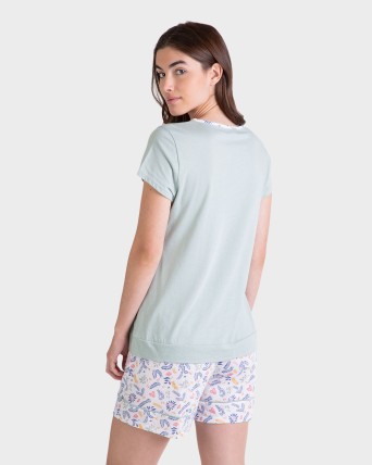 PIJAMA DONA VERD