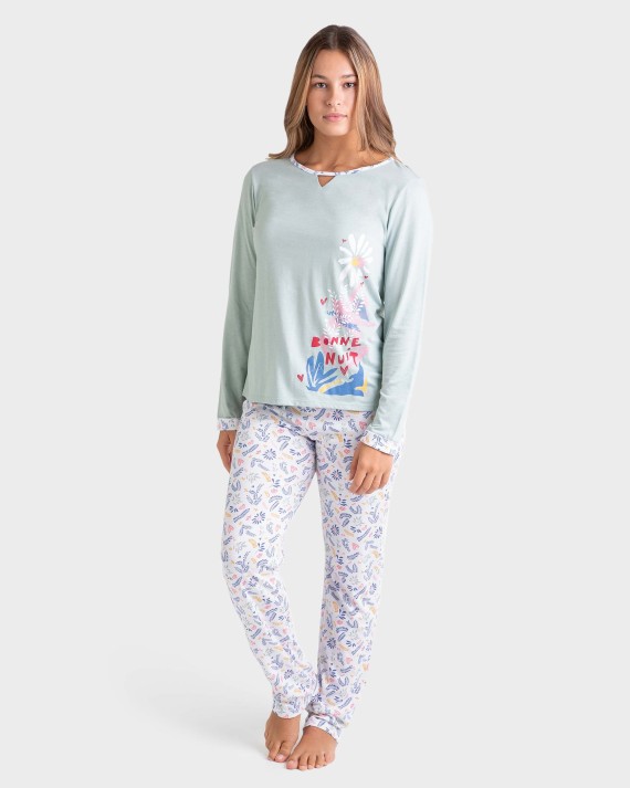 PIJAMA DONA LLARG