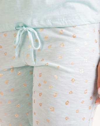 PIJAMA DONA DAURADA