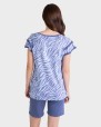 PIJAMA MUJER AZUL