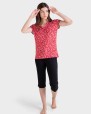 PIJAMA DONA PIRATA VERMELL