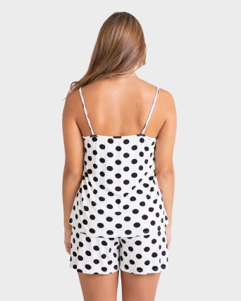 PIJAMA MUJER LUNARES