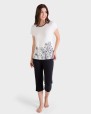 PIJAMA MUJER VISCOSA BAMBÚ