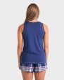 PIJAMA DONA QUADRES