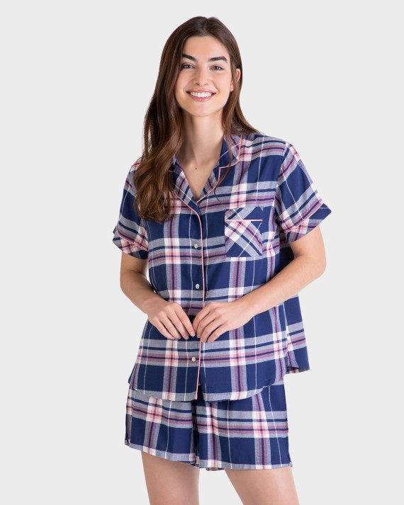 PIJAMA MUJER CAMISERO
