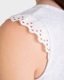 PIJAMA MUJER GRIS