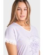 PIJAMA DONA VIGORÉ LILA