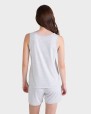 PIJAMA DONA GRIS I BLANC