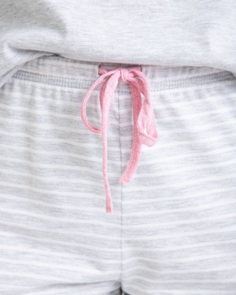 PIJAMA DONA VIGORÉ GRIS