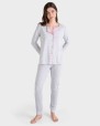 PIJAMA MUJER LARGO ABIERTO