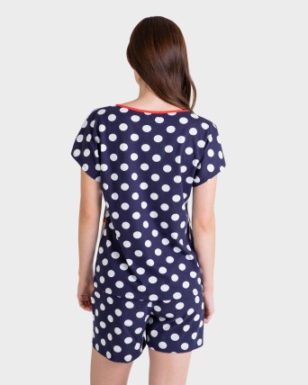 PIJAMA MUJER TOPOS