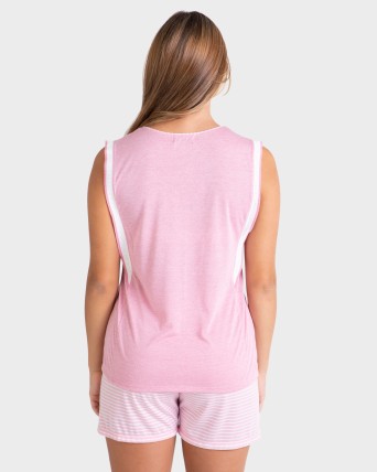 PIJAMA DONA ROSA I BLANC