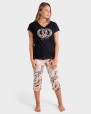 PIJAMA MUJER NEGRO