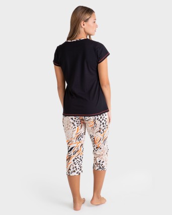 PIJAMA DONA NEGRE