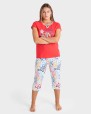 PIJAMA DONA PIRATA ANIMAL PRINT