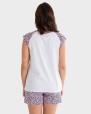 PIJAMA MUJER PATRÓN CURVY ANIMAL PRINT