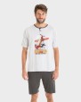 PIJAMA HOMBRE GRIS