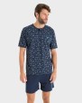 PIJAMA HOMBRE MARINO
