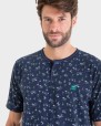 PIJAMA HOMBRE MARINO
