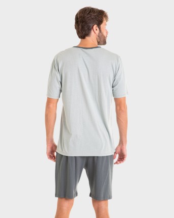 PIJAMA HOMBRE VERDE