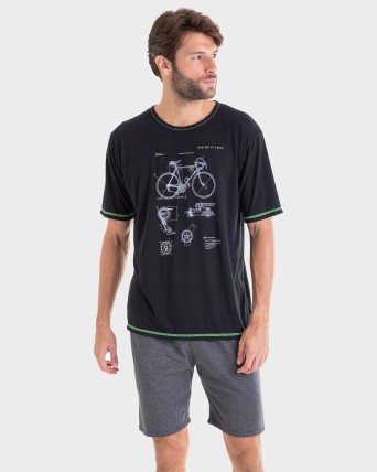 PIJAMA HOME NEGRE