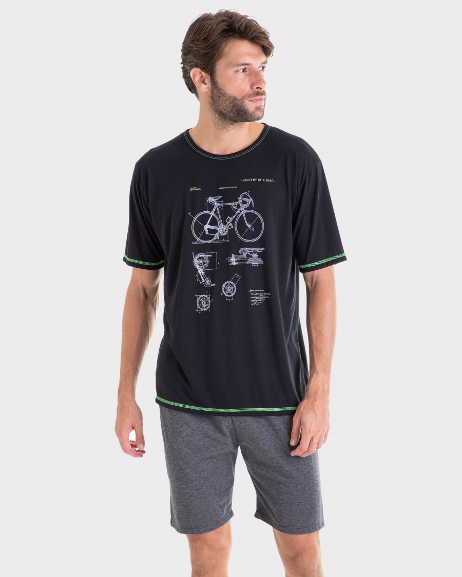PIJAMA HOME NEGRE